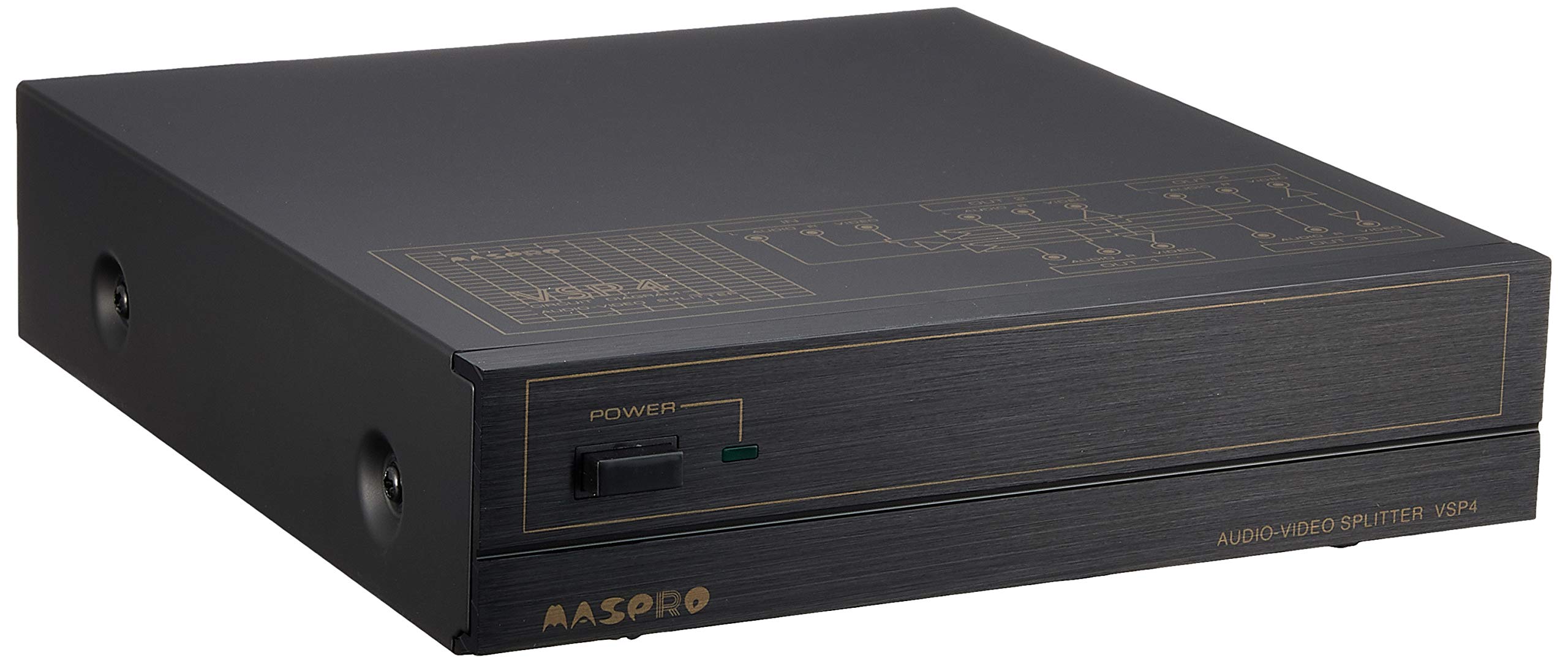 【中古】【非常に良い】マスプロ電工 AV分配器 VSP4