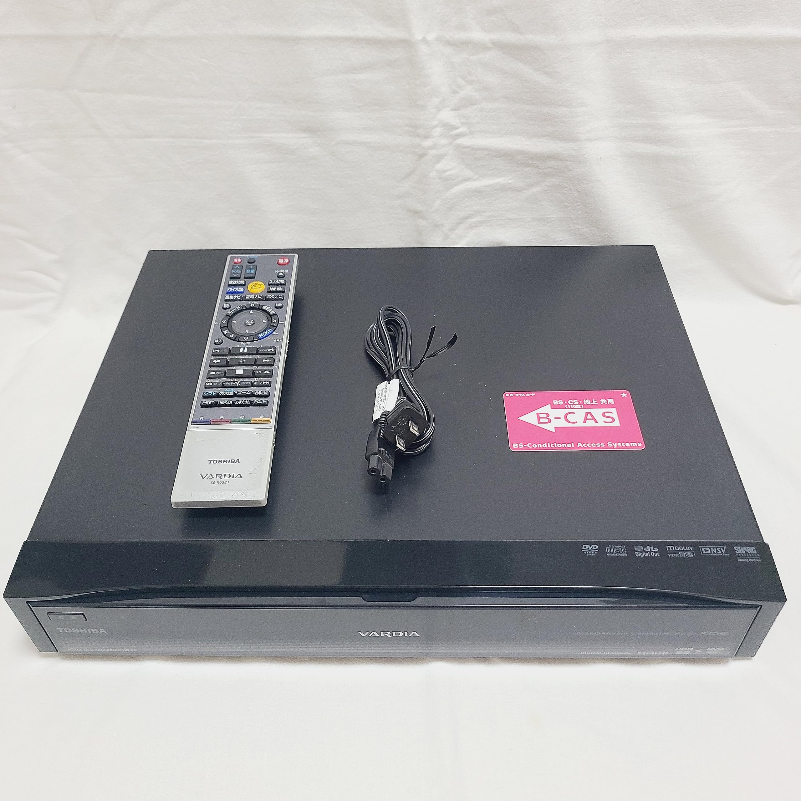 【中古】【非常に良い】TOSHIBA VARDIA 地上・BS・110度CSデジタルチューナー搭載ハイビジョンレコーダー HDD1TB RD-X8|ドリエムコーポレーション