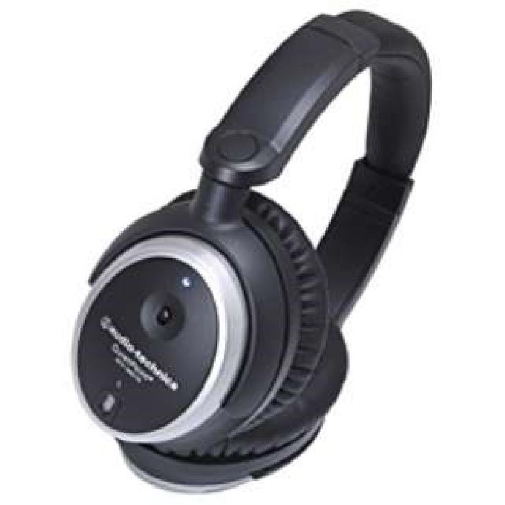 【中古】【非常に良い】audio-technica QuietPoint 密閉型ヘッドホン ノイズキャンセリング ATH-ANC7b