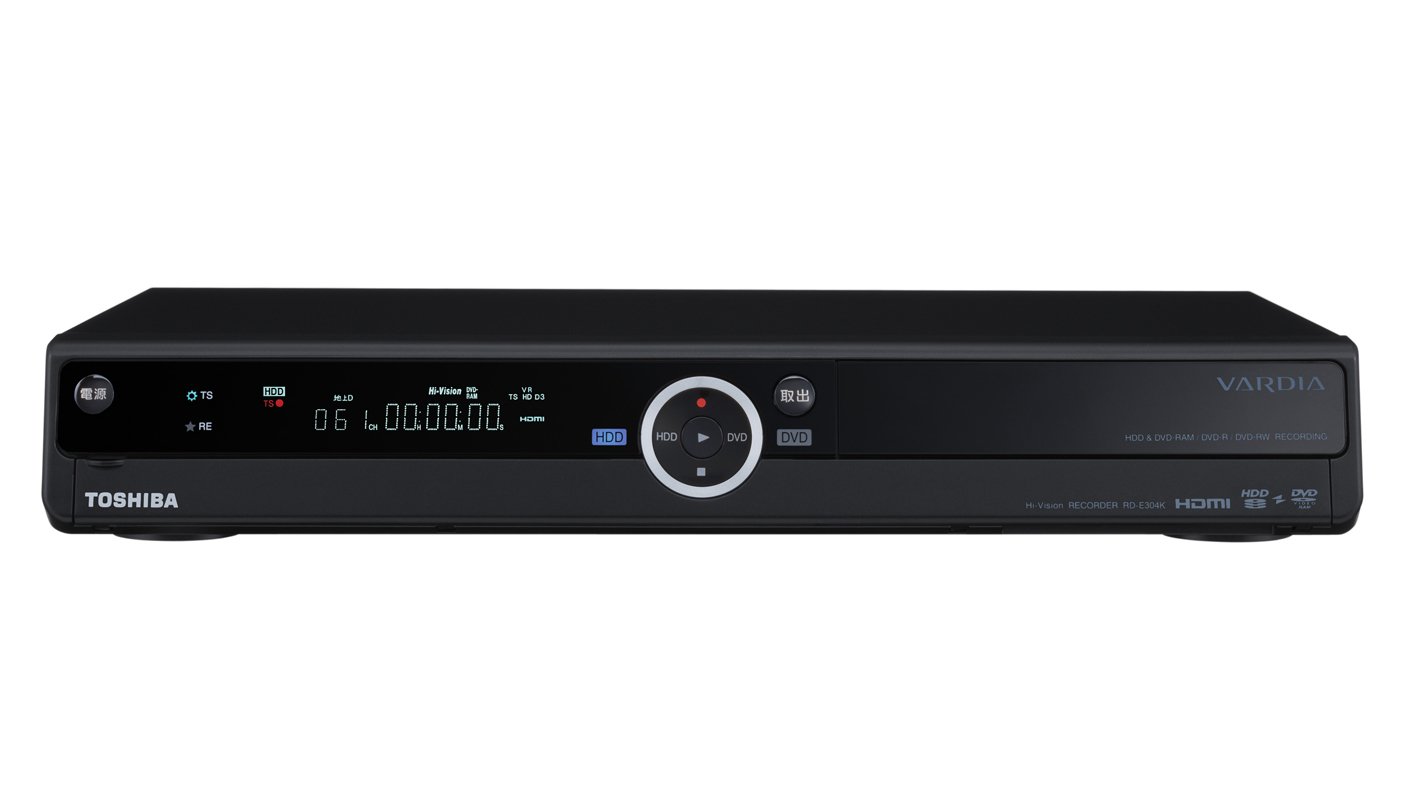 【中古】【人並み外れたに似つかわしい】TOSHIBA VARDIA 地上・BS・110度CSデジタルラジオ受信機積み上げる高品位テレビリコーダー HDD320GB RD-E304K