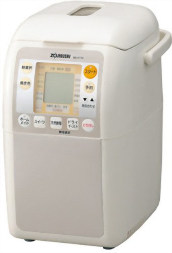 【中古】【非常に良い】ZOJIRUSHI 【残りご飯をパンで食べる】 ホームベーカリー ホワイト BB-KT10-WB|ドリエムコーポレーション