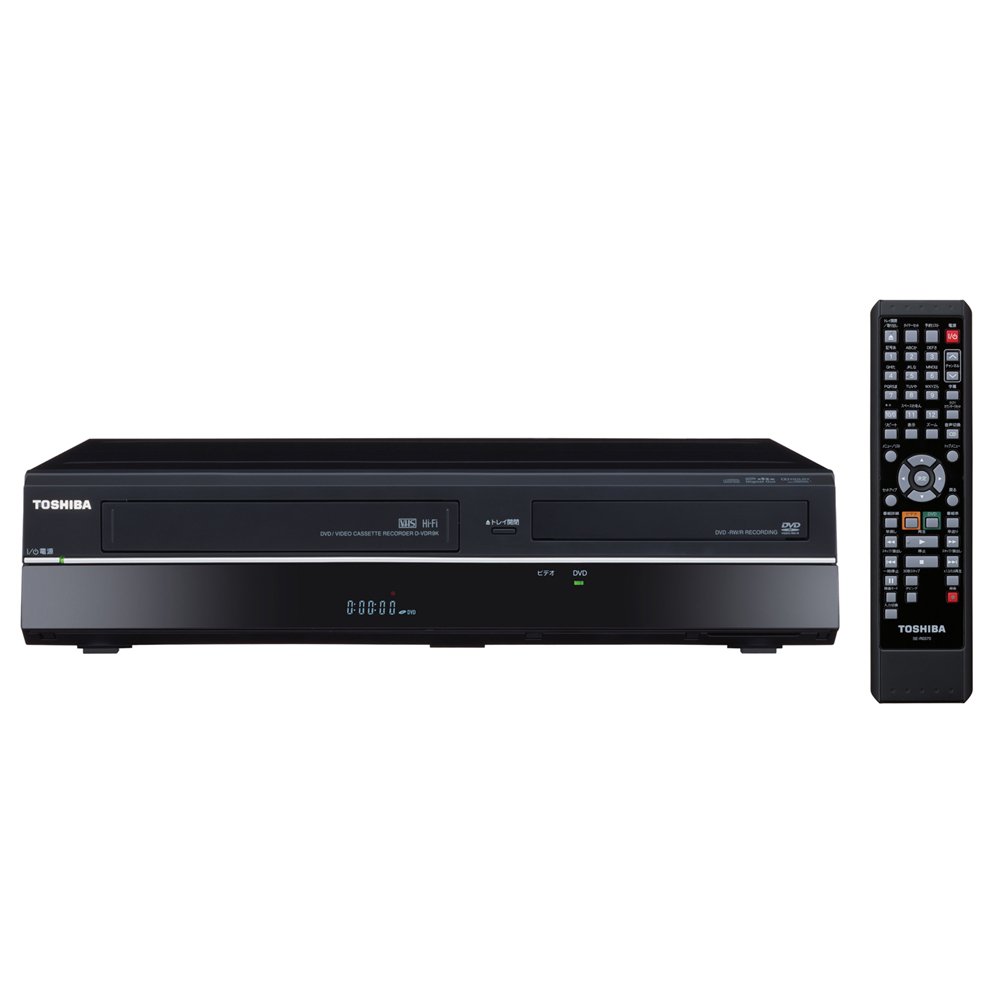 【中古】【非常に良い】TOSHIBA 地上デジタルチューナー内蔵VTR一体型DVDレコーダー D-VDR9K
