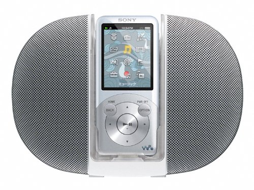 【中古】【非常に良い】SONY ウォークマン Sシリーズ [メモリータイプ] スピーカー付 16GB ホワイト NW-S755K/W
