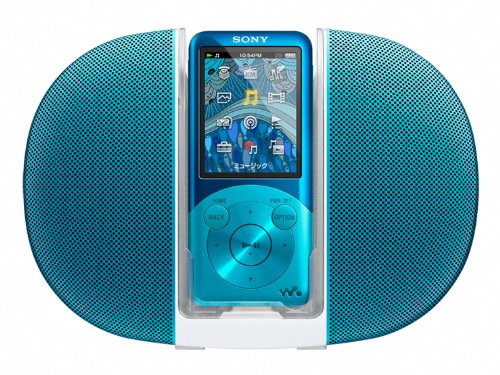 【中古】【非常に良い】SONY ウォークマン Sシリーズ [メモリータイプ] スピーカー付 16GB ブルー NW-S755K/L