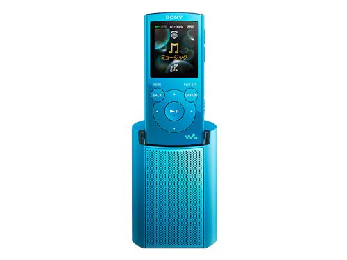 【中古】【人並み外れたに好いたらしい】SONY ウォークマン E続きもの [記憶装置印字機] 金棒引き付 2GB 青味 NW-E062K/L