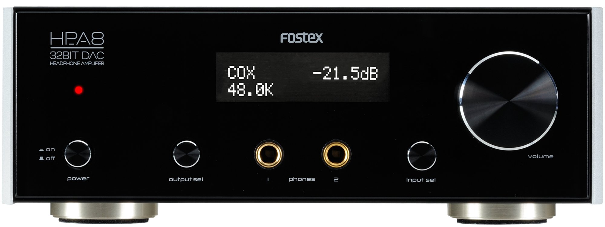【中古】【人並み外れたに好いたらしい】FOSTEX 受話器アンプリファイアー 32bit D/Aうつり変わり器内蔵 ハイレゾ相応う HP-A8 オーディオ-ヘッドホンアンプ