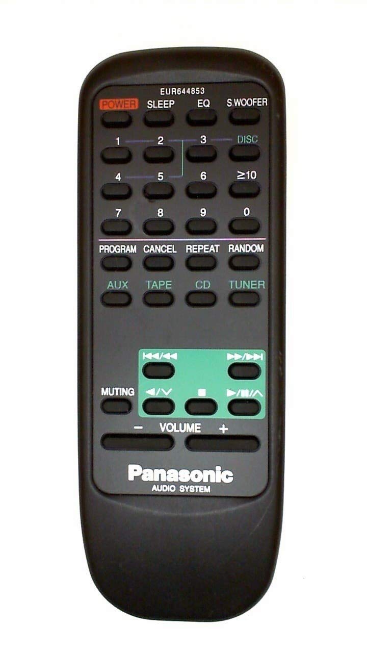 【中古】【非常に良い】パナソニック オーディオリモコン EUR644853