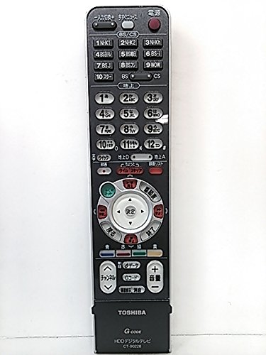 【中古】【非常に良い】東芝 HDDデジタルテレビリモコン CT-90228