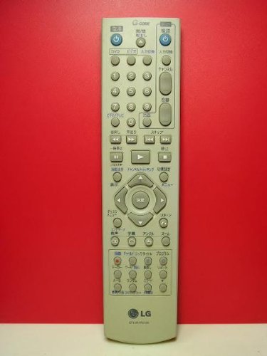【中古】【非常に良い】LG ビデオ・DVDリモコン 6711R1P072E