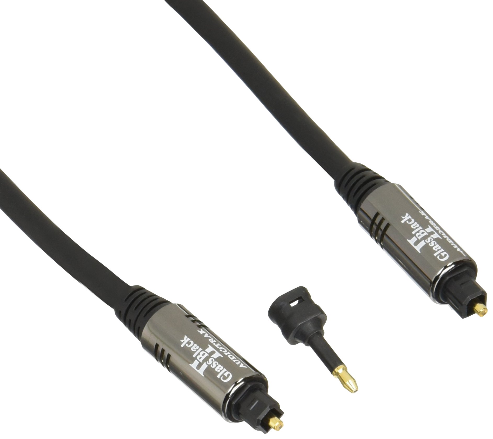 【中古】【非常に良い】WiseTech AUDIOTRAK Glass Black2plus 1m