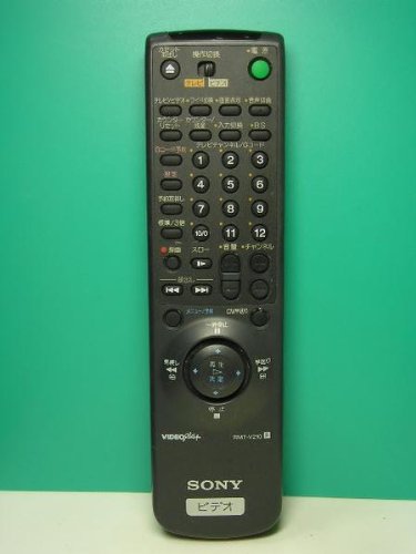 【中古】【非常に良い】ソニー ビデオリモコン RMT-V210