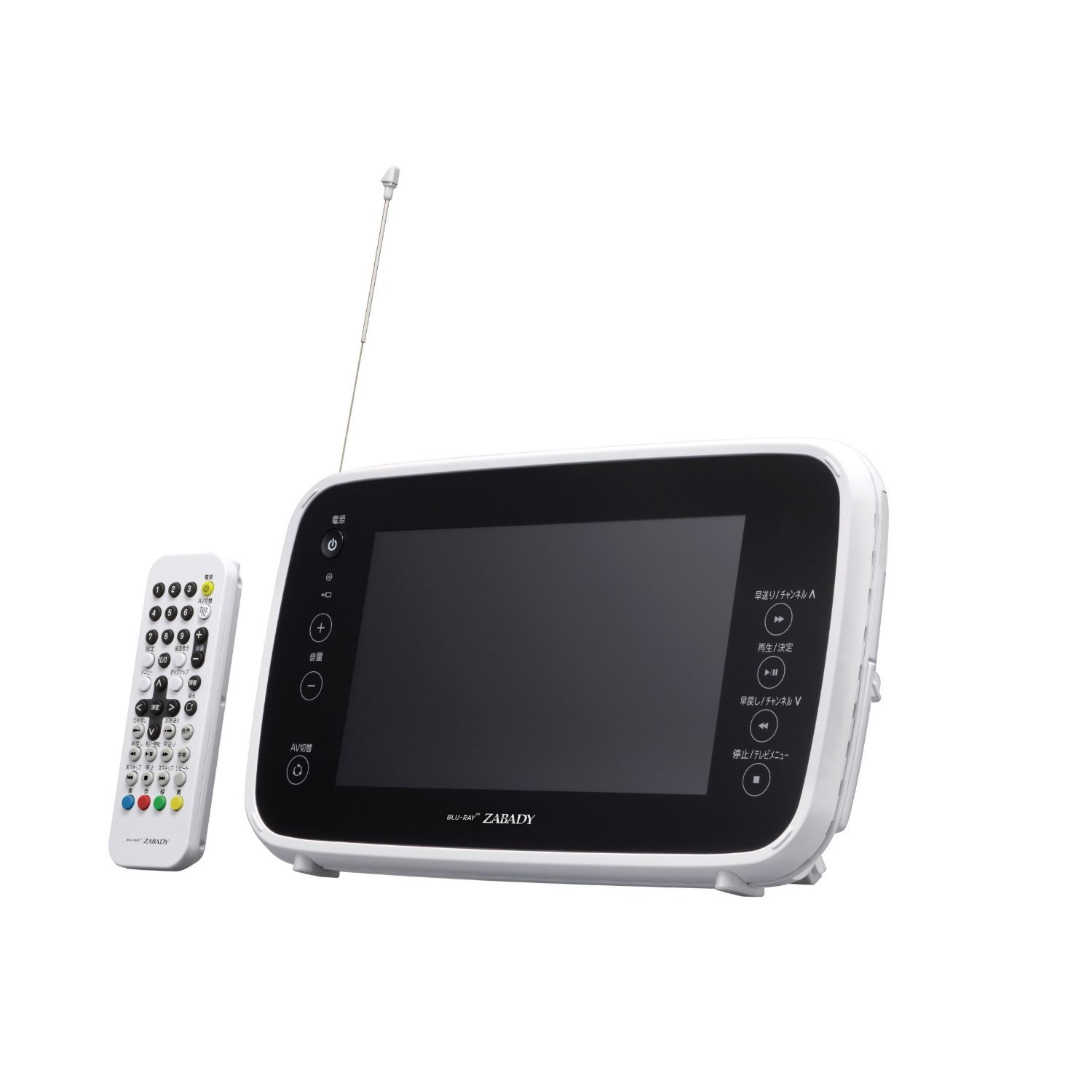 【中古】【非常に良い】TWINBIRD BLU-RAYTM ZABADY ポータブル防水ブルーレイディスクプレーヤー ホワイト BR-J921W