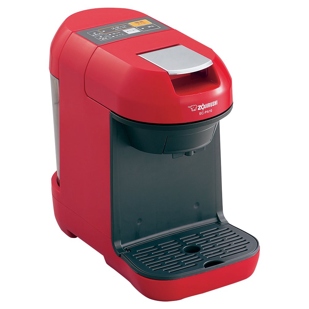 【中古】【非常に良い】象印 コーヒーメーカー カフェポッド式 EC-PA10-RA