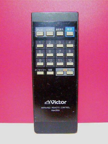 【中古】【非常に良い】ビクター テレビリモコン RM-C500