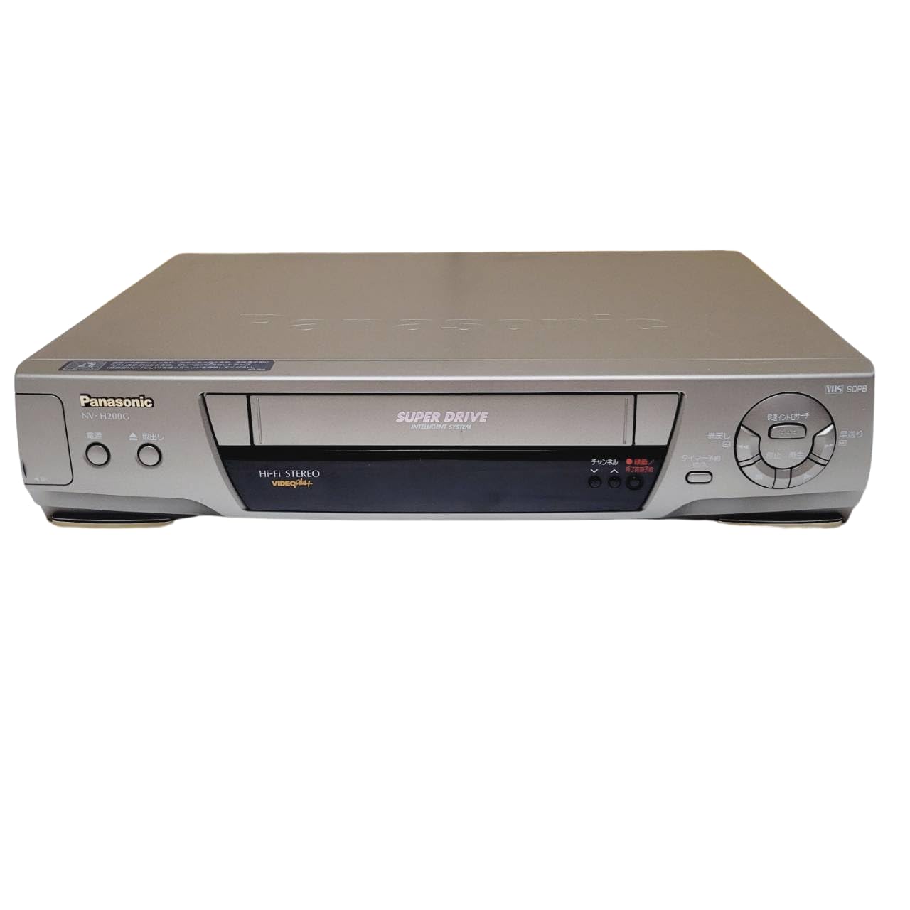 【中古】【人並み外れたに好いたらしい】Panasonic ビデオカセットリコーダー NV-H200G 家電-その他