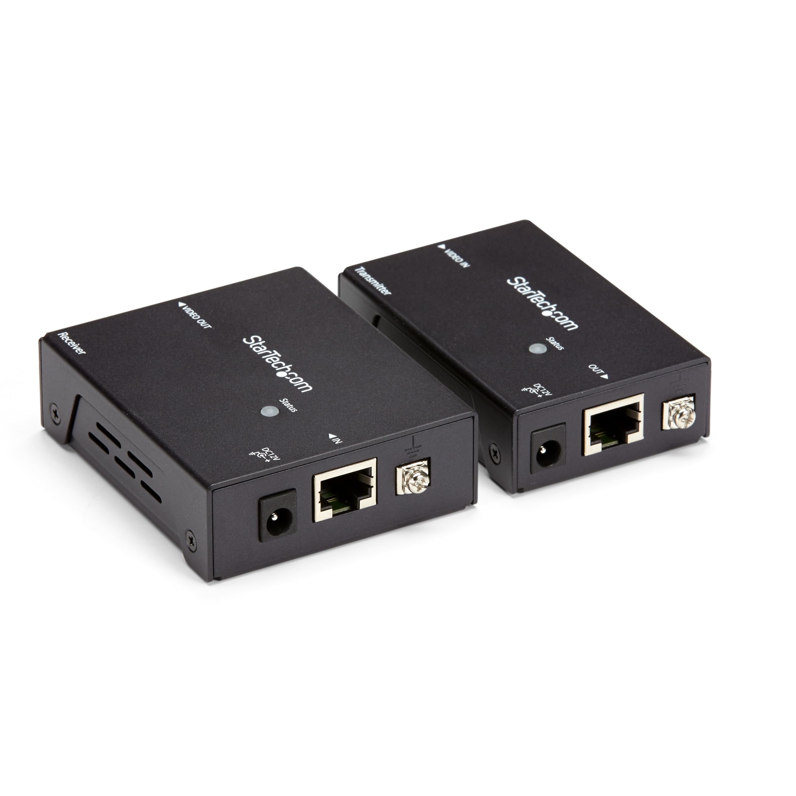 【中古】【非常に良い】StarTech.com Cat5ケーブル対応HDMIエクステンダー延長器 最大70m HDBaseT規格対応 Power over Ethernet Ultra HD 4K ST121HDBTE