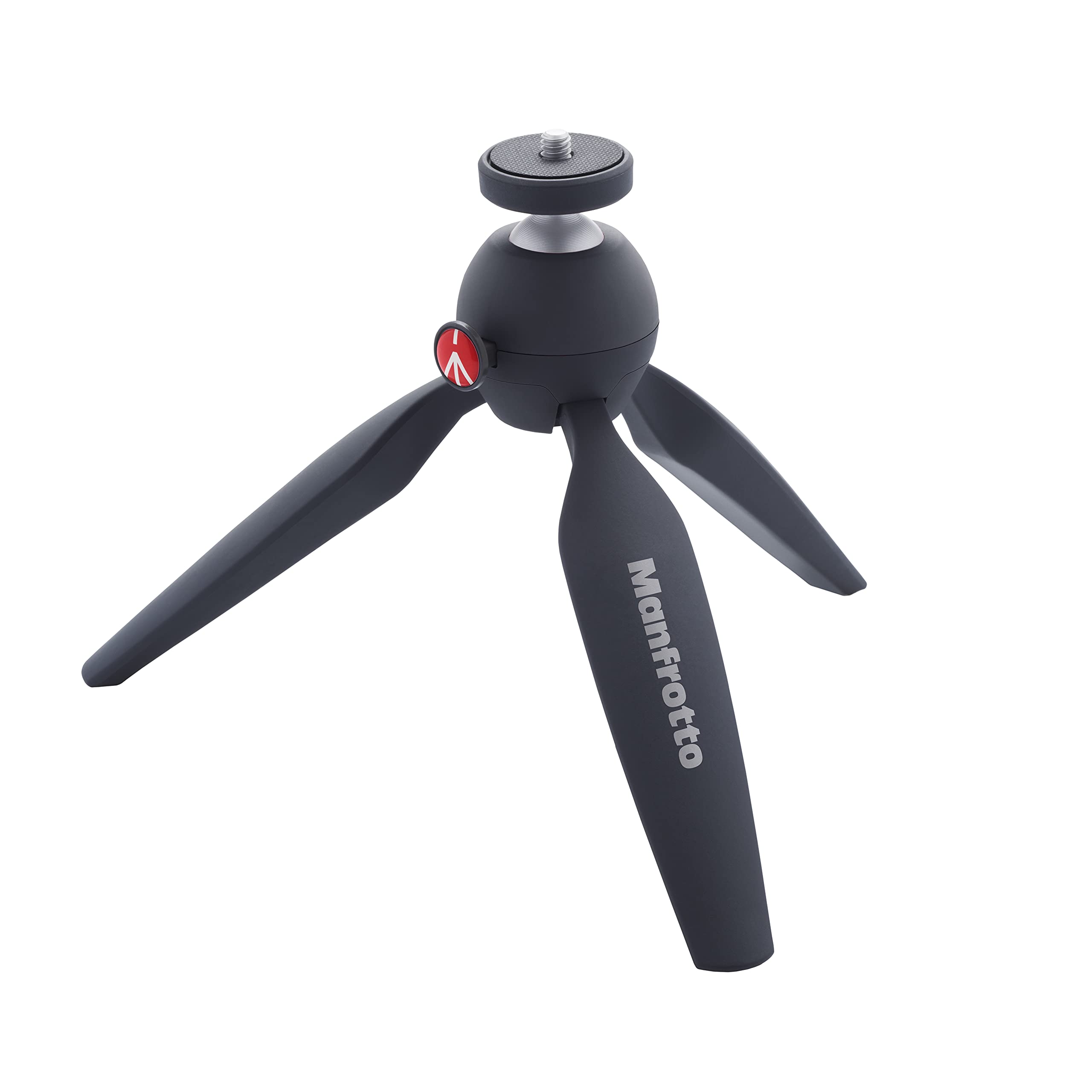 【中古】【非常に良い】マンフロット(Manfrotto) ミニ三脚 PIXI カメラ用 ミラーレスカメラ コンパクトカメラ ボール雲台 動画撮影用グリップ ブラック 耐荷重1kg 自重190g MTPIXI-B