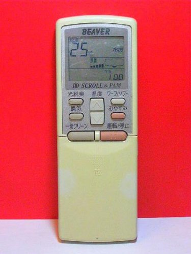 【中古】【非常に良い】ビーバー エアコンリモコン RKS502A600A