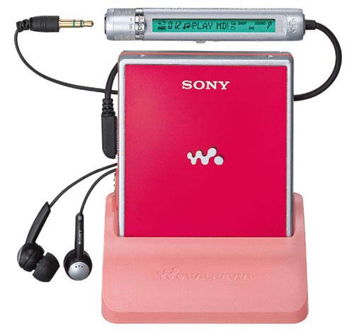 【中古】【人並み外れたに好いたらしい】SONY ソニーMZ-E620（-R） 赤いこと系 携帯型MD電気蓄音機 MDLP相応う （MD生まれ変わり専用機/MDウォークマン）