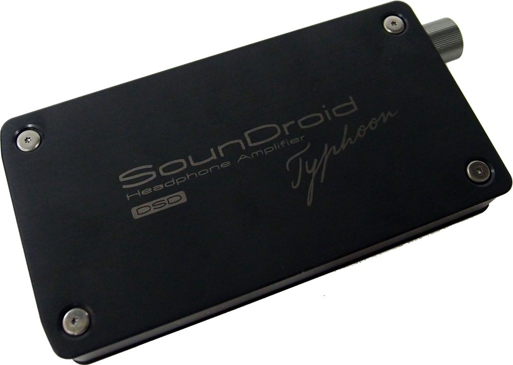 【中古】【人並み外れたに好いたらしい】Venture Craft ポータブルヘッドフォンアンプ SounDroid Typhoon ハイレゾタイプ SDT-A10 アンプ-ヘッドホンアンプ-TV・オーディオ・カメラ