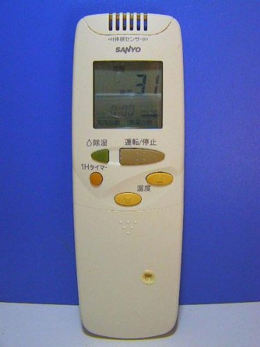 【中古】【非常に良い】三洋電機 サンヨー エアコンリモコン RCS-SJ3