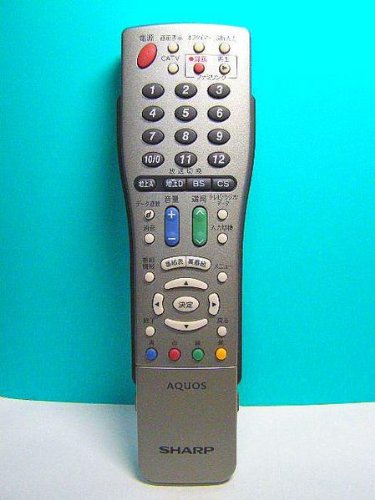 【中古】【非常に良い】シャープ テレビリモコン GA560WJSA