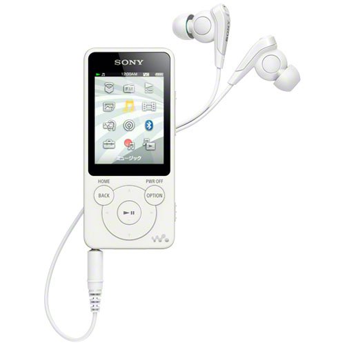 【中古】【非常に良い】SONY ウォークマン Sシリーズ 8GB ホワイト NW-S784/W