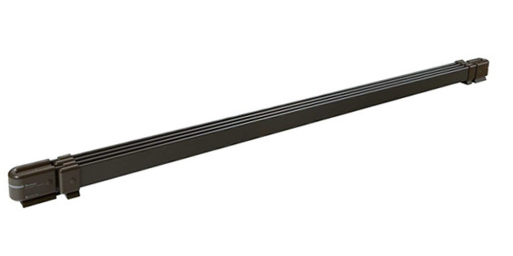 【中古】【非常に良い】ウインドーラジエーター120cm～190cm 伸縮タイプ W/R-1219 オリーブブラウン