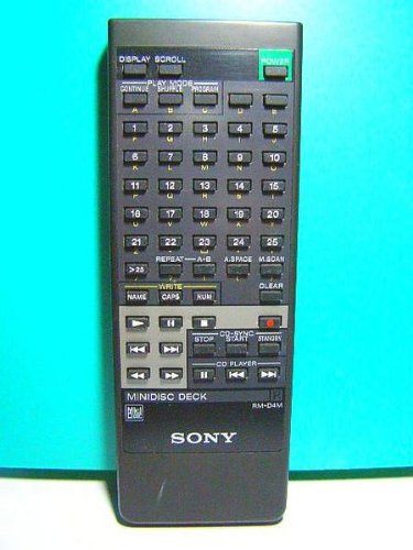 【中古】【人並み外れたに似つかわしい】ソニー オーディオ遠隔操作 RM-D4M