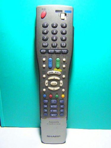 【中古】【非常に良い】シャープ テレビリモコン GA529PA
