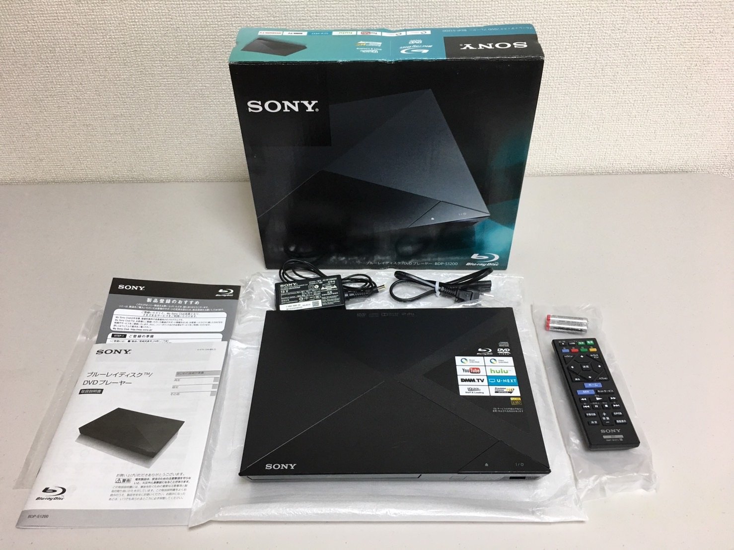 【中古】【非常に良い】ソニー ブルーレイ／ＤＶＤプレーヤー　ＢＤＰ&minus;Ｓ１２００｜ドリエムコーポレーション