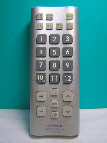 【中古】【非常に良い】ビクター 各社共通テレビリモコン RM-A205