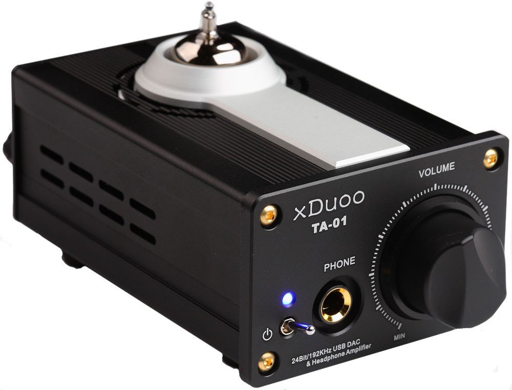 【中古】【非常に良い】xDuoo ハイレゾ音源対応 DAC搭載真空管ヘッドホンアンプ TA-01