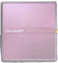 【中古】【人並み外れたに好いたらしい】SHARP せつ然たる MD-ST600-P さくら色 携帯型MD電気蓄音機 MDLP相応う （MD生まれ変わり専用機/MDウォークマン）