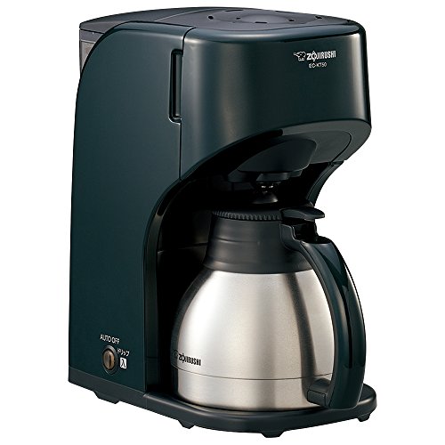 【中古】【非常に良い】象印マホービン コーヒーメーカー 5杯用 ダークグリーン EC-KT50-GD|ドリエムコーポレーション