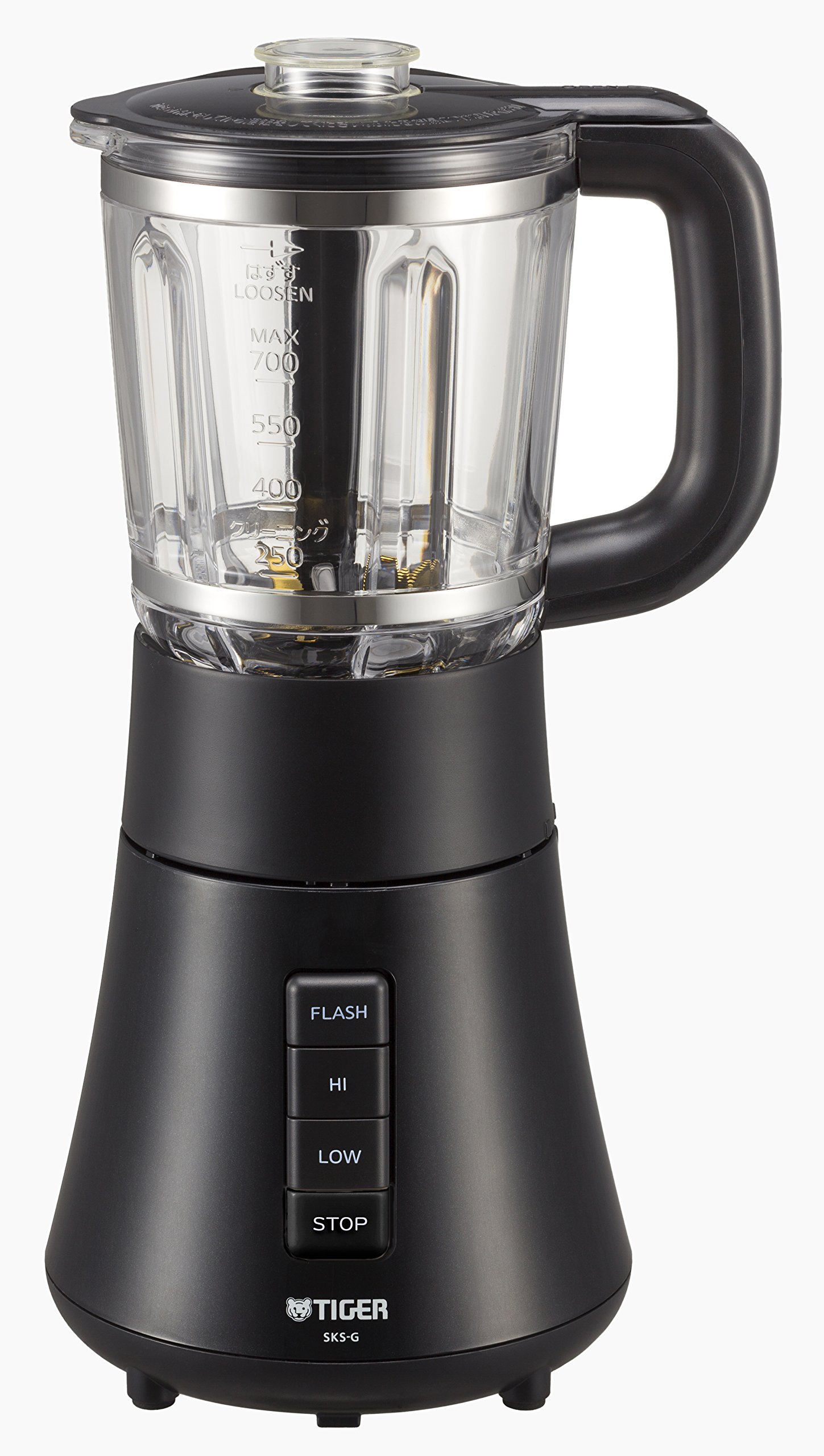 【中古】【非常に良い】タイガー ミキサー スムージー ジューサー 700ml ミルつき ブラック SKS-G700-K|ドリエムコーポレーション