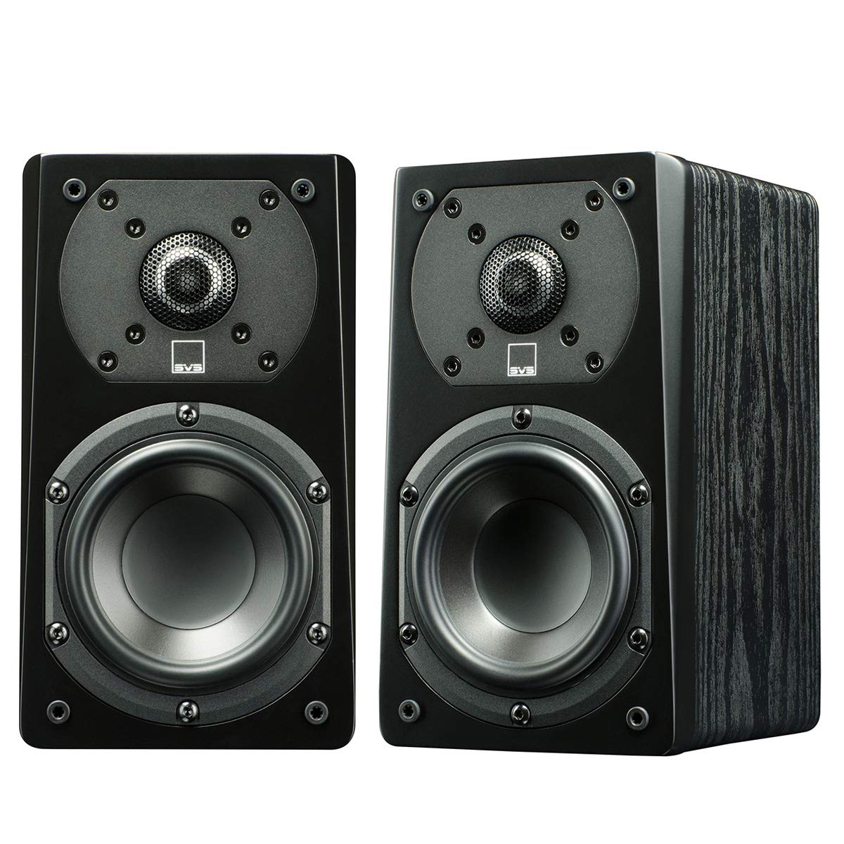 【中古】【人並み外れたに好いたらしい】SVS Prime Satellite Speakers Black Ash (Pair) by SVS