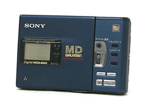【中古】【人並み外れたに好いたらしい】SONY ソニー MZ-R30-L 青味 携帯型MDリコーダー（吹き込み/生まれ変わり兼用機/録再/MDウォークマン）