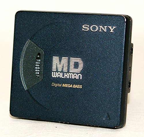 【中古】【非常に良い】SONY ソニー MZ-E55 (ミッドナイトブルー) ポータブルMDプレーヤー MDLP非対応 （MD再生専用機/MDウォークマン）