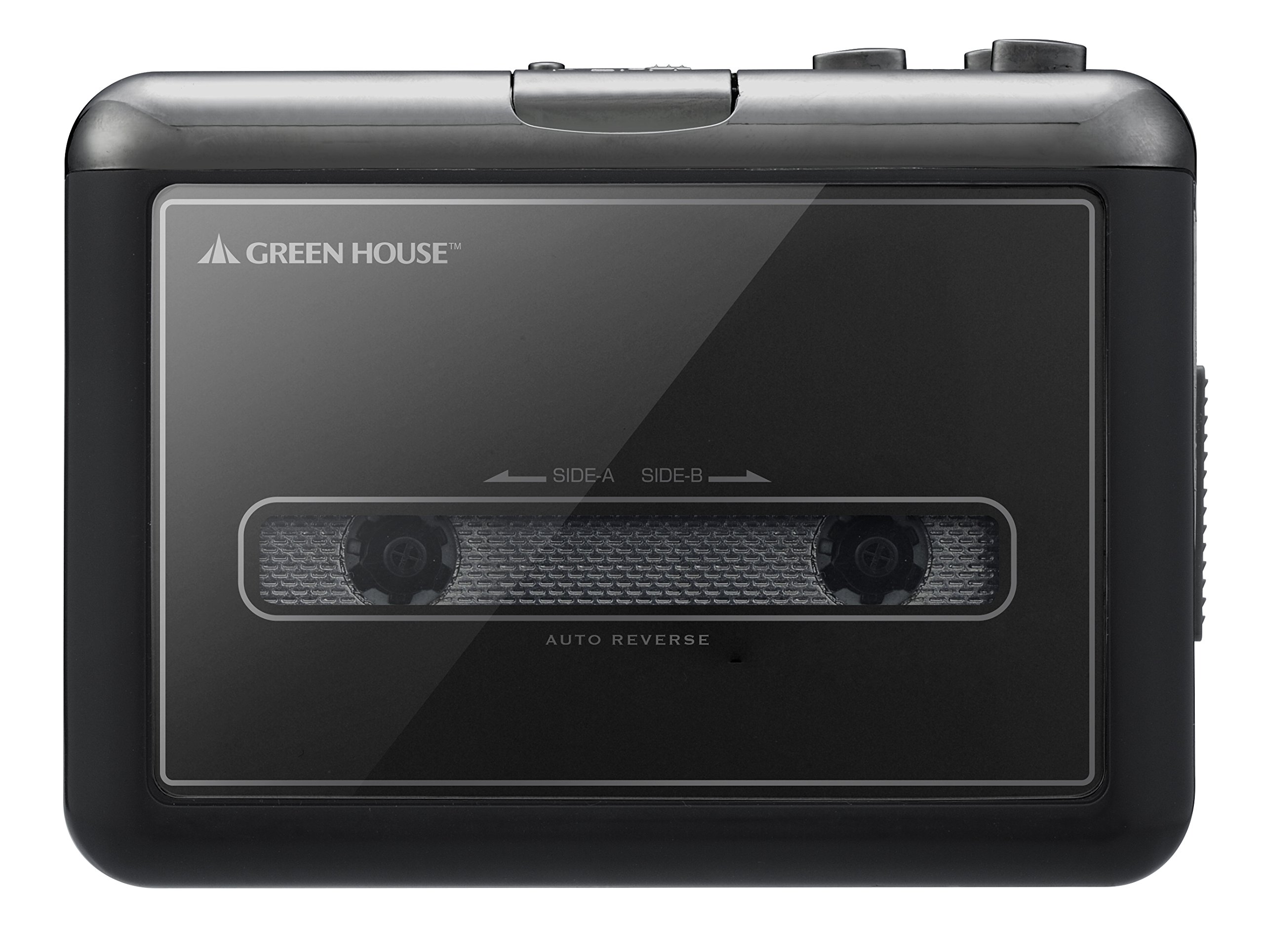 【中古】【非常に良い】グリーンハウス カセットテープ変換プレーヤー パソコン不要 microSD保存 GH-CTPB-BK
