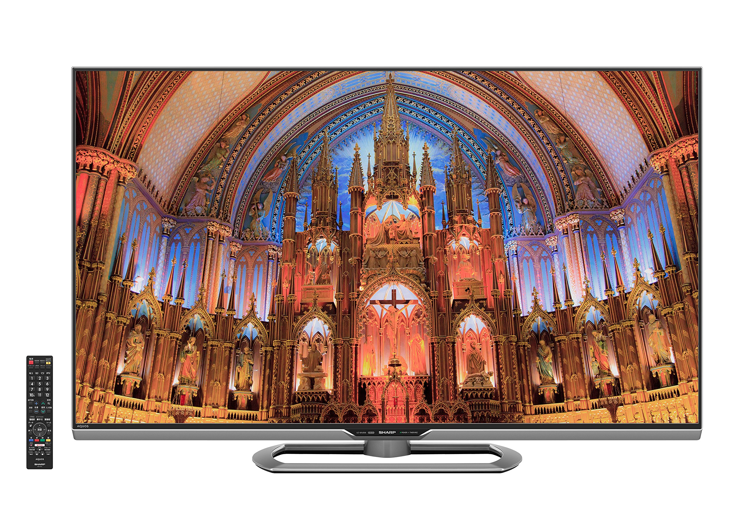 【中古】【非常に良い】シャープ 52V型 4K 液晶テレビ AQUOS 4K LC-52US30|ドリエムコーポレーション