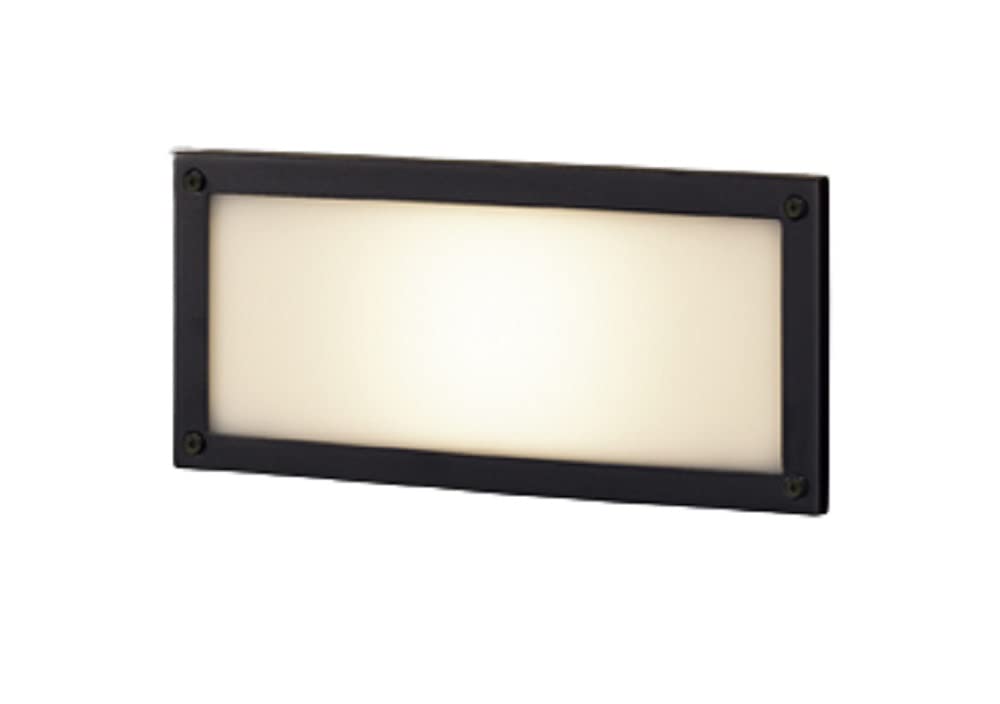 【中古】【非常に良い】東芝ライテック LED一体形アウトドアブラケット 足元灯 ブラック 260&times;120｜ドリエムコーポレーション