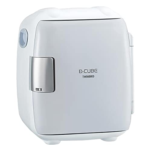 【中古】【非常に良い】TWINBIRD 2電源式コンパクト電子保冷保温ボックス D-CUBE S グレー HR-DB06GY