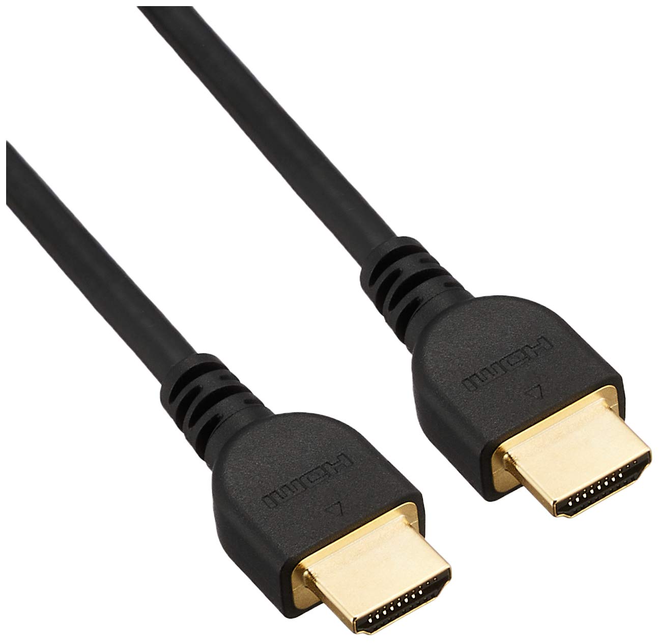 【中古】【非常に良い】エレコム HDMI ケーブル 2m 4K × 2K対応 ブラック CAC-HD14E20BK2