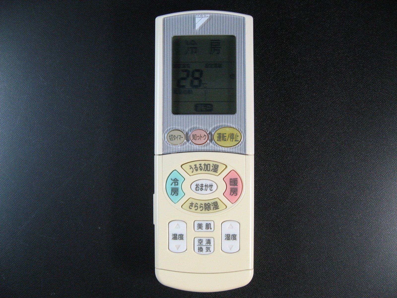 【中古】【非常に良い】ダイキン エアコンリモコン ARC444A34