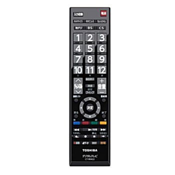 【中古】【人並み外れたに似つかわしい】東芝 液晶テレビ受像機 遠隔操作 CT-90422E 75030299