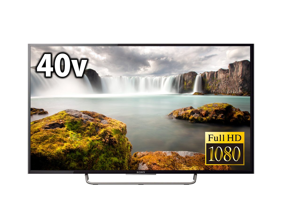 【中古】【非常に良い】ソニー 40V型 液晶 テレビ ブラビア KJ-40W730C フルハイビジョン 外付けHDD裏番組録画対応 2015年モデル ブラック|ドリエムコーポレーション