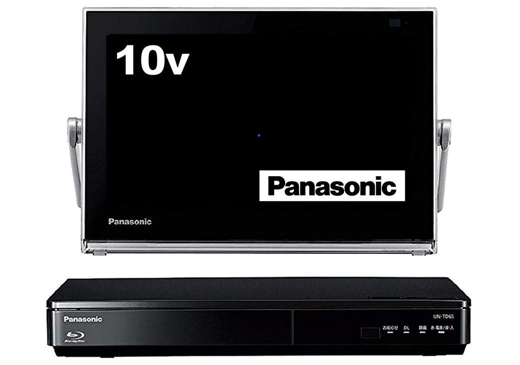 【中古】【非常に良い】パナソニック 10V型 液晶 テレビ プライベート・ビエラ UN-10TD6-K ブルーレイディスクプレイヤー付HDDレコーダー付き