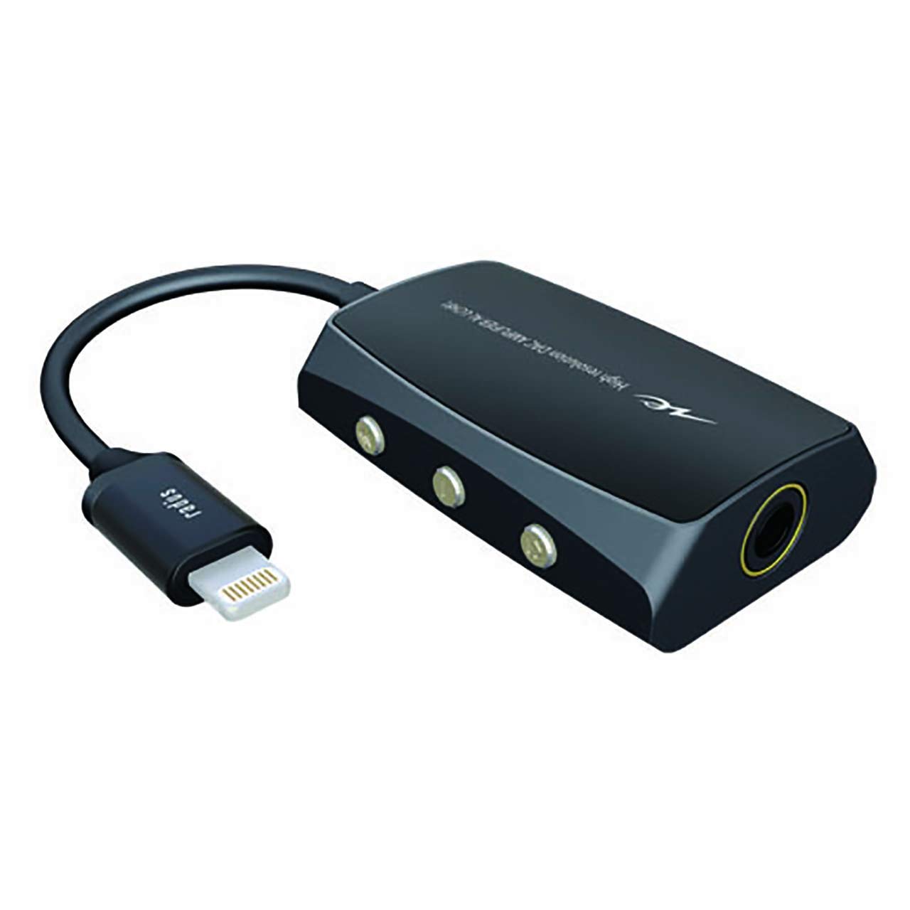 【中古】【非常に良い】ラディウス radius AL-LCH81 ポータブルヘッドホンアンプ : iPhone用 24bit / 192kHz ハイレゾ音源再生対応 DACアンプ Lightning ライトニング アイフ｜ドリエムコーポレーション