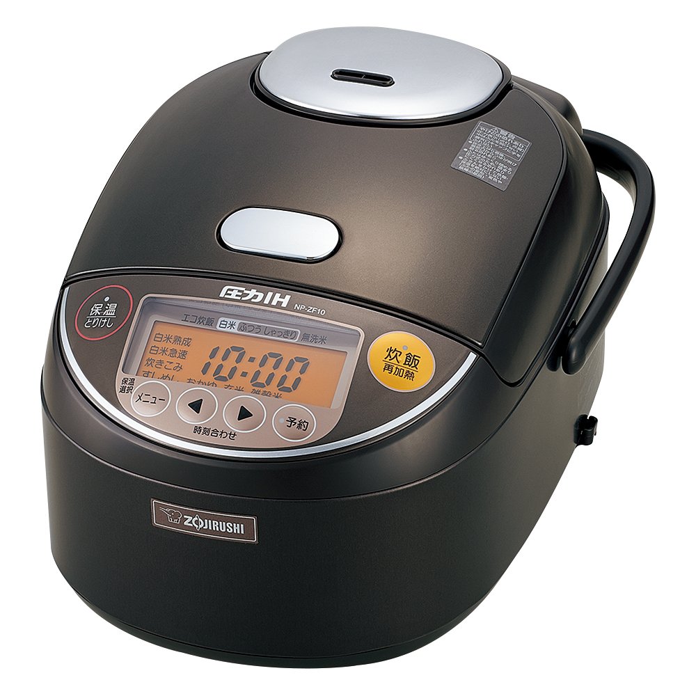 【中古】【非常に良い】象印 圧力IH炊飯器 5.5合 ダークブラウン NP-ZF10 NP-ZF10-TD|ドリエムコーポレーション